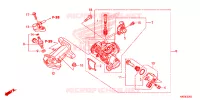 GASKLEP HUIS voor Honda ELITE 125 2020
