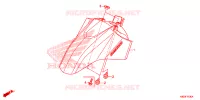 VOORSPATBORD voor Honda ELITE 125 2020