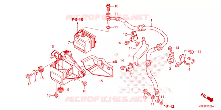 ABS MODULATOR Honda MOTO 160 CBF 2021  CBF160FSM