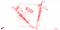 NOKKENAS/KLEP voor Honda CBF 160 UNICORN 2019