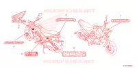 EMBLEEM/STREEP voor Honda NAVI 110 2019