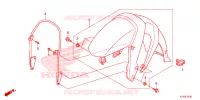 VOORSPATBORD voor Honda NAVI 110 2019