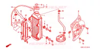 RADIATOR voor Honda CR 80 R 1999