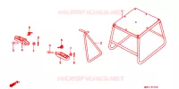 STANDAARD/OPSTAP voor Honda CR 80 R 1999