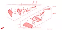 VOOR KNIPPERLICHT voor Honda LEAD 90 SILVER 1993
