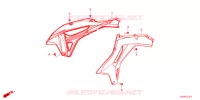 DEKSEL RADIATEUR voor Honda CRF 250 RX 2024