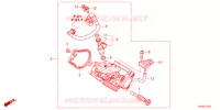 GASKLEP HUIS voor Honda CRF 250 RX 2024