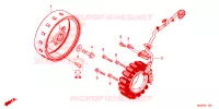 ALTERNATORE voor Honda CB 400 X ABS 2019
