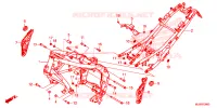 FRAME CHASSIS voor Honda CB 400 X ABS 2019