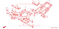 FRAME CHASSIS voor Honda VFR 800 1999