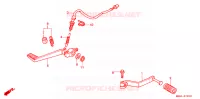 PEDAAL voor Honda VFR 800 1999