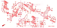 STEUN voor Honda VFR 800 1999