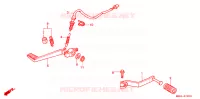 PEDAAL voor Honda VFR 800 1999