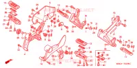 STEUN voor Honda VFR 800 1999