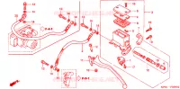 REMPOMP ACHTER voor Honda FORZA 250 ABS 2001