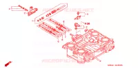 GASKLEP HUIS voor Honda VFR 800 50EME ANNIVERSAIRE 1999