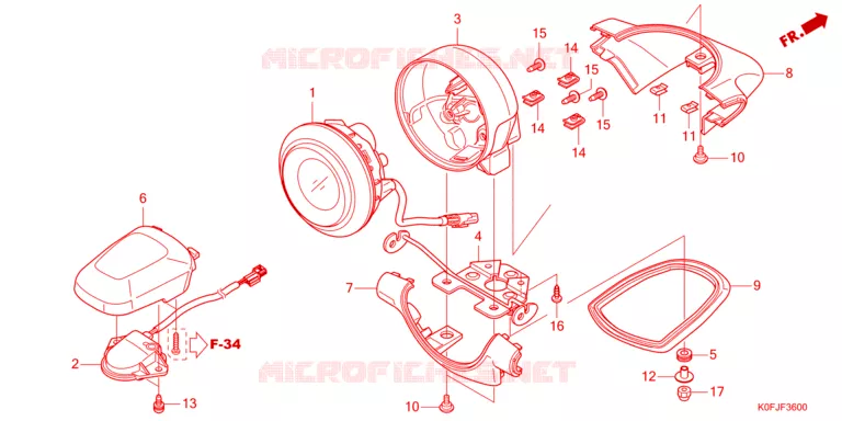 ACHTERLICHT Honda MOTO 125 MONKEY 2023  Z125MAN