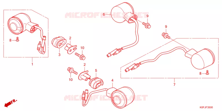 KNIPPERLICHT Honda MOTO 125 MONKEY 2022  Z125MAN