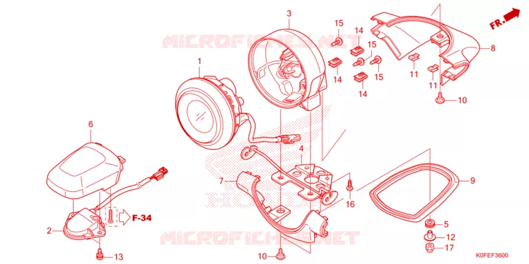 ACHTERLICHT Honda MOTO 125 MONKEY 2024  Z125MAR