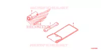 GEREEDSCHAP voor Honda CRF 110 2024