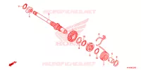 KICKSTARTER SPIL voor Honda CRF 110 2024