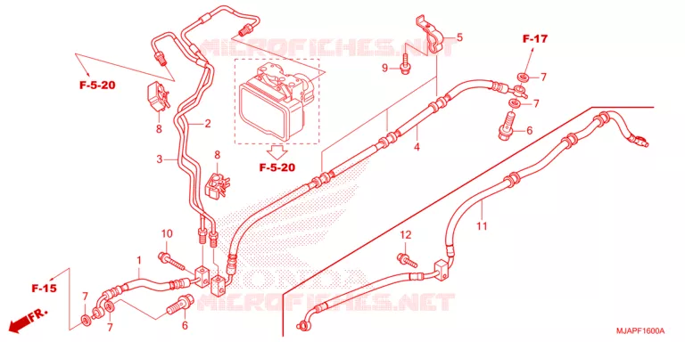 ACHTER REM SLANG Honda MOTO 750 SHADOW 2024  VT750CR