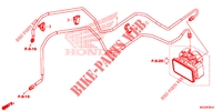 REM SLANG voor Honda CB 500 X ABS BLACK 2014