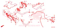 RADIATOR voor Honda CBR 500 R BLACK 2014