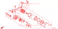 STARTMOTOR voor Honda CBR 500 R BLACK 2014