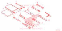 GEREEDSCHAP voor Honda CBR 500 R RED 2014