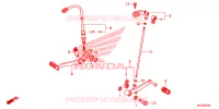 PEDAAL voor Honda CBR 650 F 2017