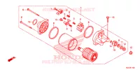 STARTMOTOR voor Honda CBR 650 F 2017