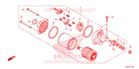 STARTMOTOR voor Honda CBR 650 F 2017
