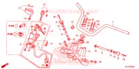 HENDEL PIJP/BOVENSTE BRUG/ STURING STANG voor Honda CTX 700 N ABS DCT 2015