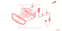 ACHTERLICHT voor Honda FOURTRAX 420 RANCHER 4X4 Electric Shift 2013