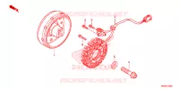 ALTERNATORE voor Honda FOURTRAX 420 RANCHER 4X4 Electric Shift 2013