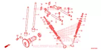 NOKKENAS/KLEP voor Honda FOURTRAX 420 RANCHER 4X4 Electric Shift 2013