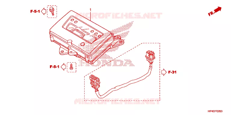COMBINATIEMETER Honda ATV 420 FOURTRAX 2013  TRX420FED