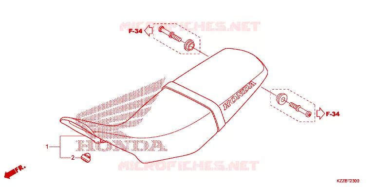 ZADEL Honda MOTO 250 CRF 2013  CRF250LD