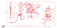 CARBURATEUR voor Honda TACT 50 STAND-UP 1994