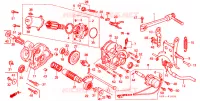Middenstandaard / kickstarter voor Honda TACT 50 STAND-UP 1994