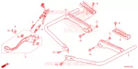 PEDAAL   VOETSTEUN voor Honda FOURTRAX 520 FOREMAN RUBICON 4X4 AT DCT EPS 2024
