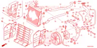 RADIATOR voor Honda FOURTRAX 520 FOREMAN RUBICON 4X4 AT DCT EPS 2024