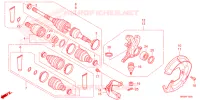 VOOR KNOKKEL/VOOR AANDRIJFAS voor Honda FOURTRAX 520 FOREMAN RUBICON 4X4 AT DCT EPS 2024