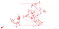 ACHTERBRUG voor Honda FOURTRAX 520 FOREMAN RUBICON 4X4 AT DCT EPS 2024