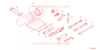 GEREEDSCHAP voor Honda FOURTRAX 520 FOREMAN RUBICON 4X4 AT DCT EPS 2024