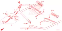 PEDAAL   VOETSTEUN voor Honda FOURTRAX 520 FOREMAN RUBICON 4X4 AT DCT EPS 2024