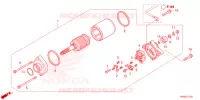 STARTMOTOR voor Honda FOURTRAX 520 FOREMAN RUBICON 4X4 AT DCT EPS 2024