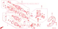 VOOR KNOKKEL/VOOR AANDRIJFAS voor Honda FOURTRAX 520 FOREMAN RUBICON 4X4 AT DCT EPS 2024