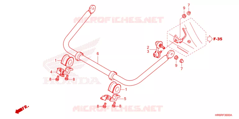STABILISATOR Honda ATV 520 FOURTRAX 2024  TRX520FA6R